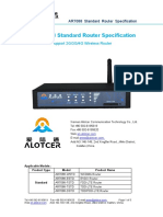 AR7088 Router Standard Specification