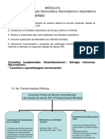 Evolução Democrática, Nacionalismo e Imperialismo no Mundo Ocidental