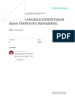 TEORI DAN APLIKASI SISTEM PAKAR Dalam TE PDF