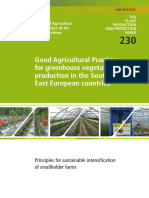 FAO GAP For Greenhouse Vegetable Production in SEE Countries