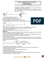 Série D'exercices - Physique Les Ondes Mécaniques - Bac Sciences Exp (2012-2013) MR BARHOUMI Ezedine PDF