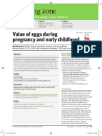 Egg value for pregnancy