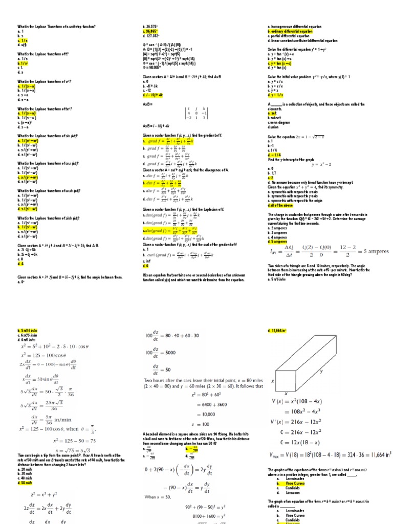 Math Iecep Geas | PDF | Equations | Odds