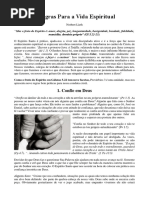 9 Regras Para a Vida Espiritual