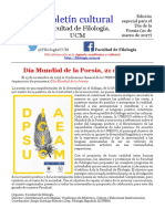 Boletín - 44 (Edición Especial Día de La Poesía) - Definitivo PDF