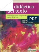 La Didáctica Del Texto Cap 1 y 3 Avendaño y Perrone