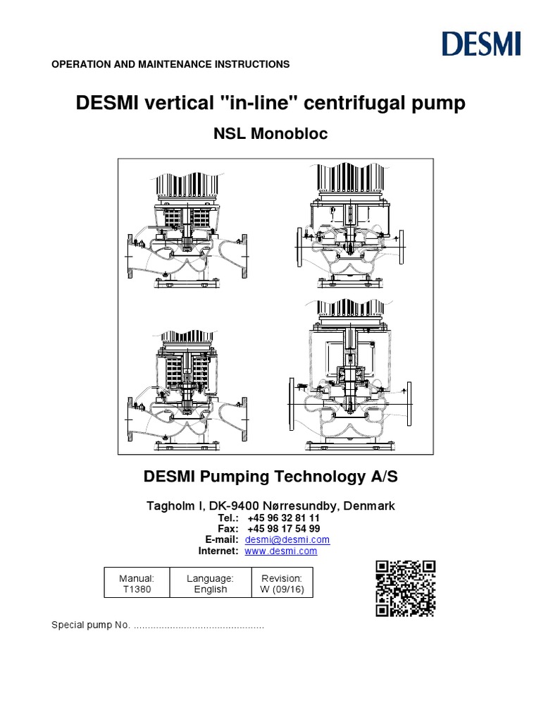 DESMI PUMPS.pdf Pump Bearing (Mechanical)
