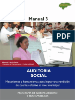 Manual 3 Auditoria Social PDF