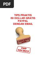 Download Dollar Gratis Paypal Dengan Email by daus_parisi SN35181030 doc pdf