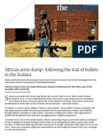 'Africa's Arms Dump' - Following The Trail of Bullets in The Sudans - World News