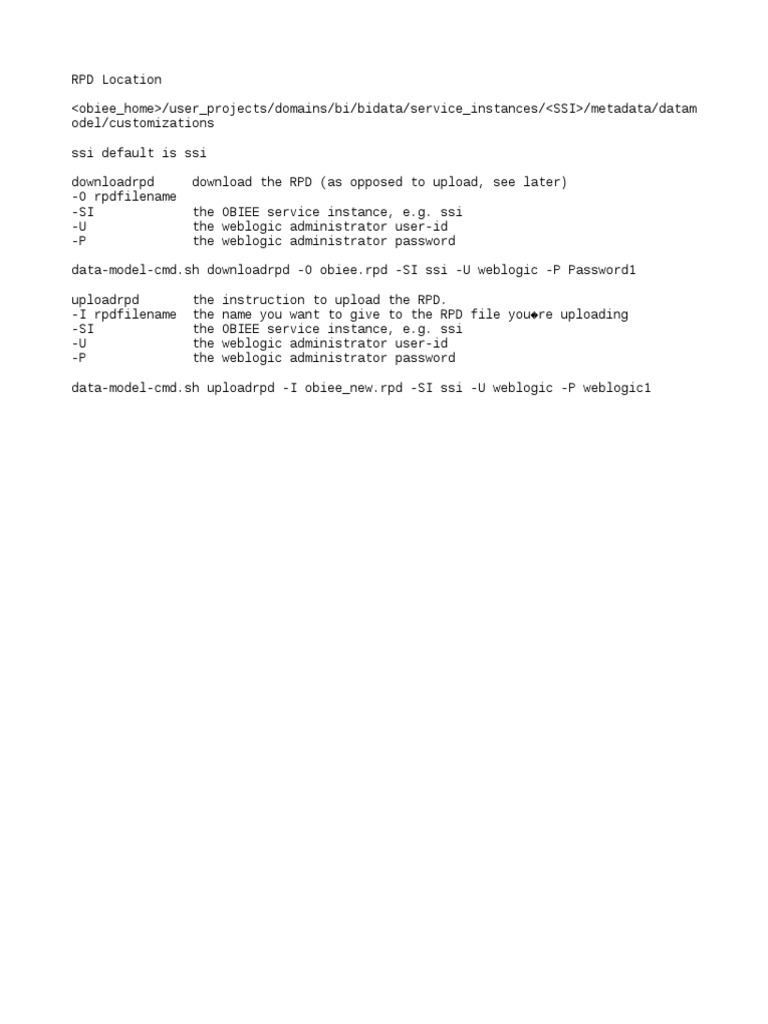 RPD Download and Upload Instructions | PDF