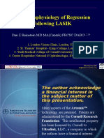 The Pathophysiology of Regression Following LASIK