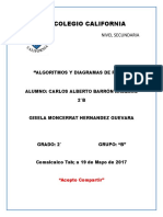 Algoritmos y Diagramas de Flujo Carlos Barrón Informatica