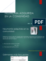 Neumonia Adquirida en La Comunidad