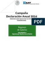 Caso Salarios Un Patrón 2016