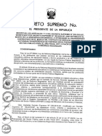 Decreto Supremo en Favor Del Magisterio