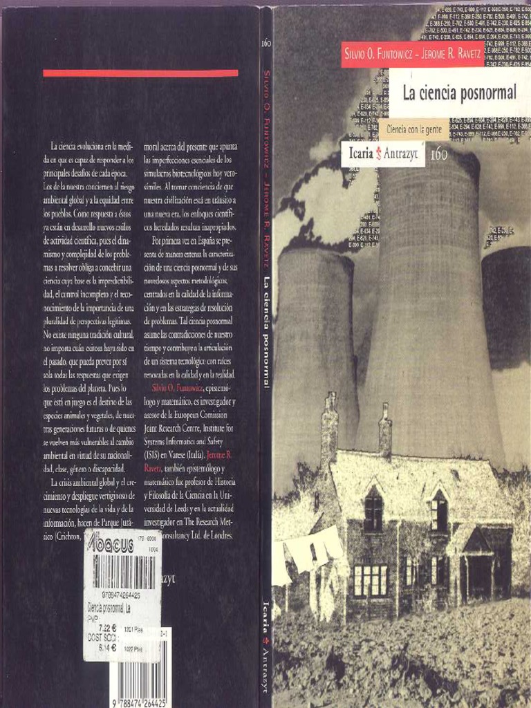 Funtowicz y Ravetz - La Ciencia Posnormal PDF | PDF