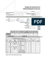 Plantilla Prueba de Factor de Potencia