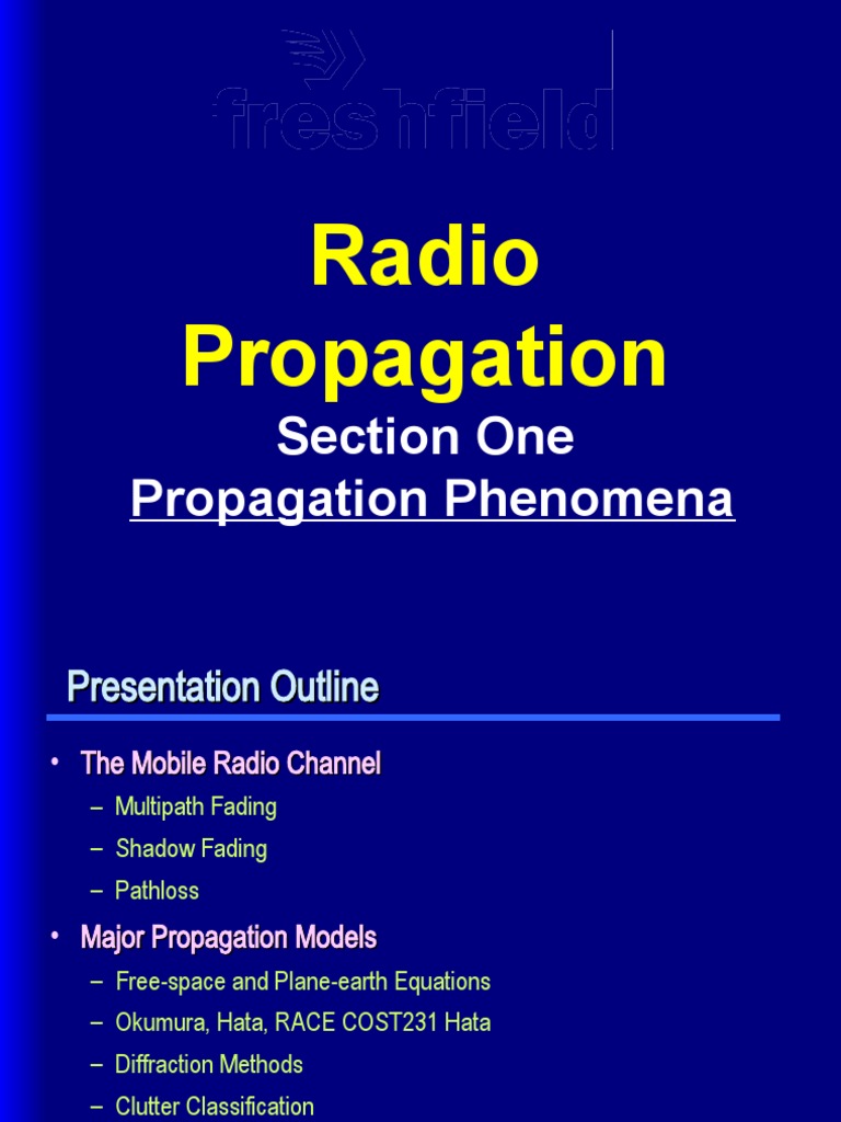 Mobile Radio Propagation Overview | PDF | Radio Propagation | Waves