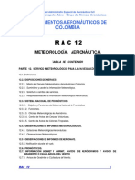 RAC 12 - Meteorología Aeronáutica PDF