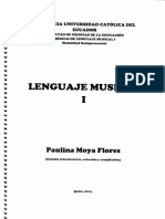 Lenguaje Musical I Paulina Moya PDF
