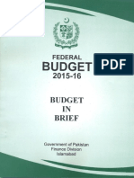 Budget in Brief 2015 16