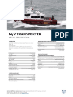 M/V Transporter: Vessel Specification