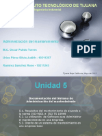 Unidad 5 Mantenimiento