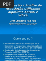 Algoritmo Apriori  FP-Growth