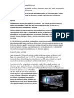 La Teoria Del Big Bang y El Origen Del Universo