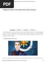 Download Philippine Presidents_ Their Achievements and Contributions _ INFINITHINK by Ryan Negad SN351855907 doc pdf