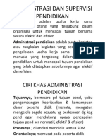 Administrasi Dan Supervisi Pendidikan