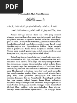 Tanya Jawab Tentang Aliran Syiah Dan Pemikiran Wahabi1