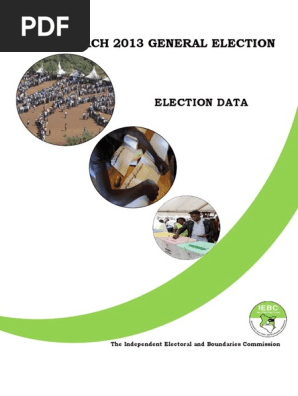 Iebc 13 Full Election Report Pdf Elections Voter Registration
