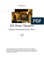 Building an Affordable DIY Home Theater