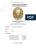 INFORME 2 - Amplificar Basico A Transistor