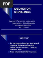 Hypnovations 3 Intermediate IDEOMOTOR SIGNALING and Finger Setup