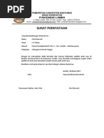 Contoh Surat Pernyataan Imunisasi Contoh Surat