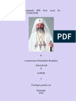 Comemorarea Patriarhilor Romaniei Teoctist Si Iustin (2010)