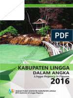 Lingga Dalam Angka 2016