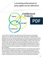 Lawweb - In-Whether Dispute Involving Enforcement of Intellectual Property Rights Can Be Referred To Arbitration