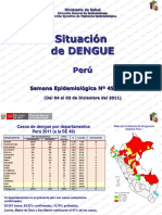 Situación Perú Dengue