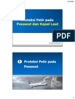 Proteksi Kapal dan Pesawat dari Petir