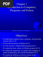 Introduction To Computers, Programs, and Python