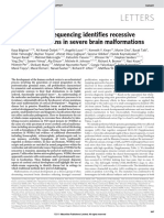 Letters: Whole-Exome Sequencing Identifies Recessive WDR62 Mutations in Severe Brain Malformations