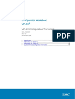 Docu57787 VPLEX Configuration Worksheet