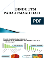 Posbindu PTM Jemaah Haji Horison 2016