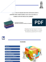 DISEÑO de Un Molde de Inyección de Plástico ASISTIDO POR COMPUTADOR (CAD-CAM-CAE) para La Fabricación de Piezas de Ajedrez