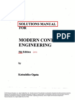 Solucionario - Ingenieria de Control Moderna - Ortega  5ª Ed