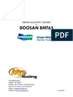 Doosan BMT65 Tooling